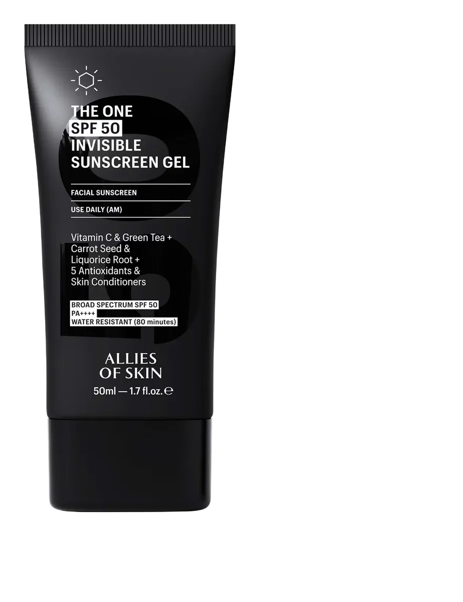 One SPF 50 Invisible Sunscreen Gel
