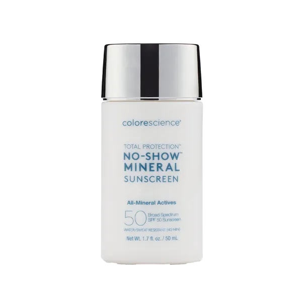 No-show mineral sunscreen