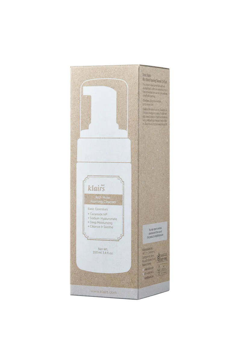 Rich Moist Foaming Cleanser