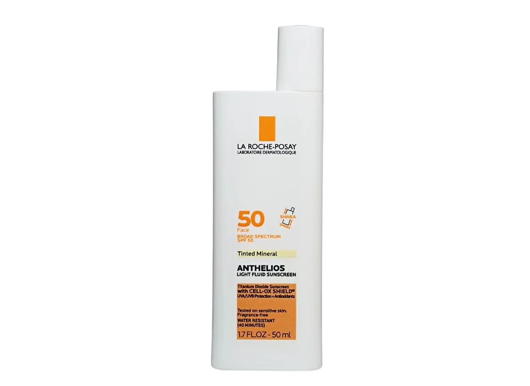 Anthelios Tinted Mineral Light Fluid Sunscreen SPF 50