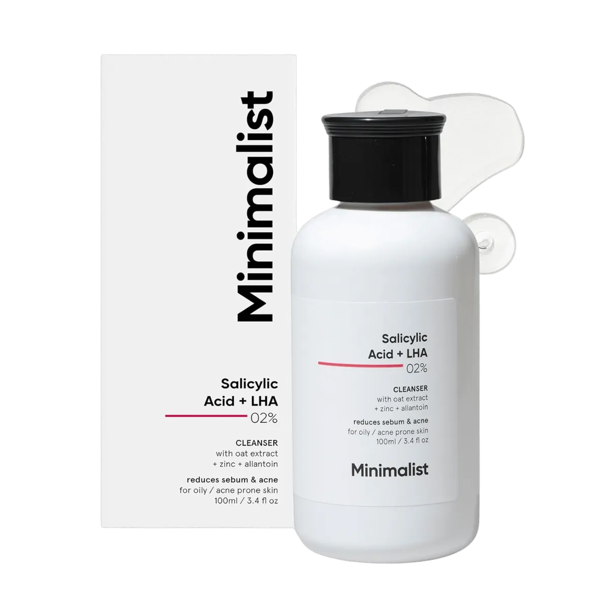 Salicylic acid face wash
